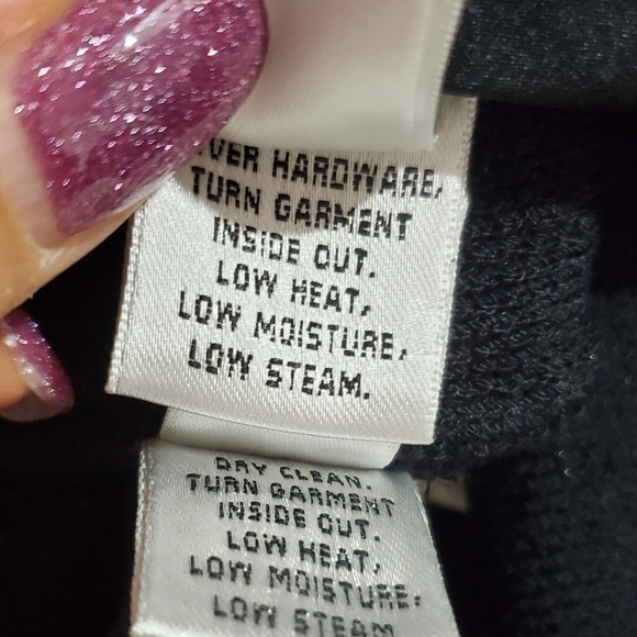 St. John Collection Black Wool blend Dress and Blazer set Sz 4 - Picture 7 of 16